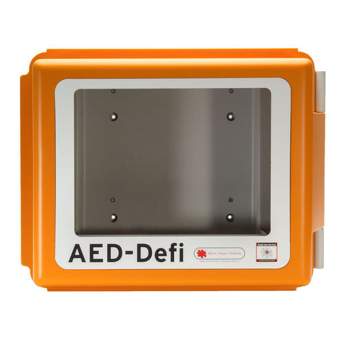 AED-Wandkasten (Kunststoff) mit Signalton