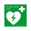 Aufkleber AED-Piktogramm