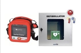 BSS - Primedic myPAD BAS + Edelstahl-Wandkasten mit Heizung/K�hlung (IP54), Bundle
