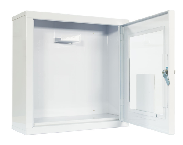 BSS - AED-Wandkasten Metall mit Signalton