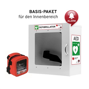 BSS – PRIMEDIC MYPAD BAS+AED INNENWANDKASTEN METALL MIT ALARM, BUNDLE